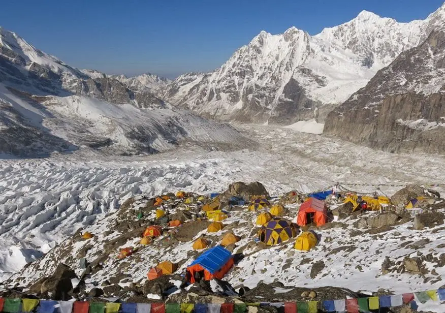 Kanchenjunga Base Camp Trek covered in snow