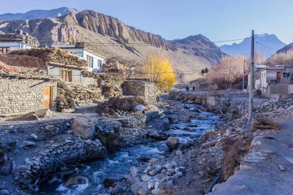 Kagbeni Village in Mustang Route