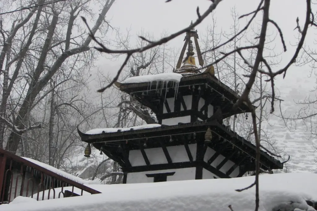 Beautiful Muktinath temple in Mustang