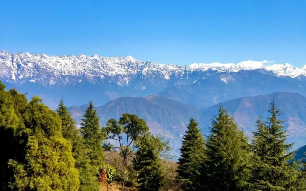 Beautiful mountain view from Shivapuri National Park