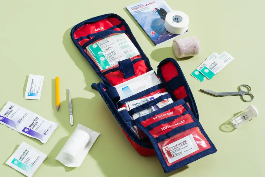 First Aid Box for trekking in Nepal