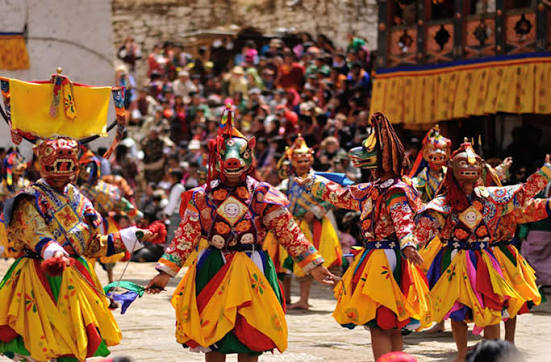 Tiji Festival celebration in Upper Mustang - Lo Manthang