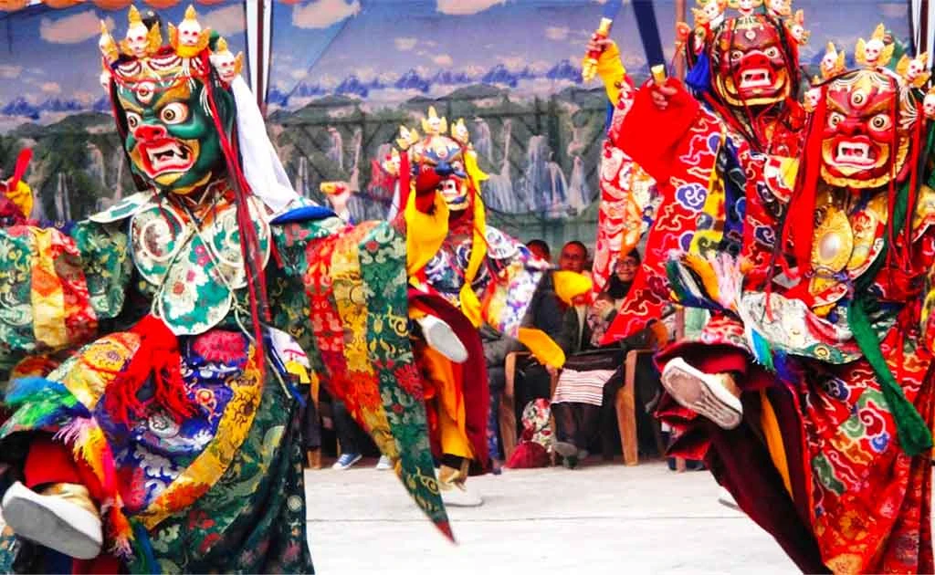 Tiji Festival Mask Dance - Upper Mustang, Lo Manthang
