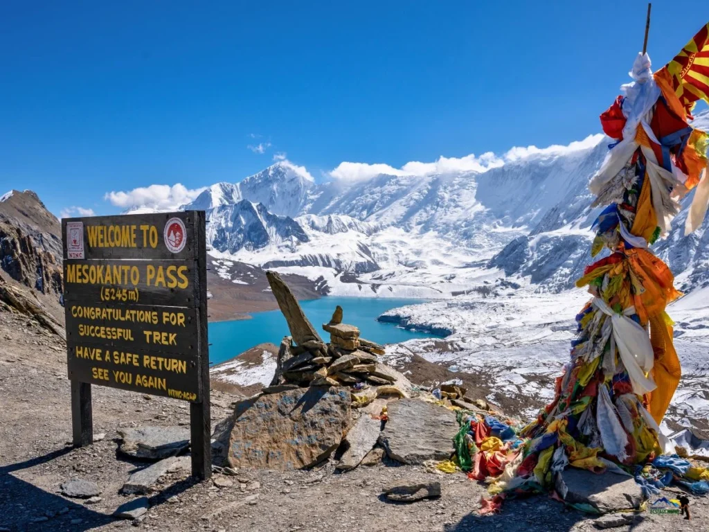 Mesokanto La Pass Route to tilicho lake trek