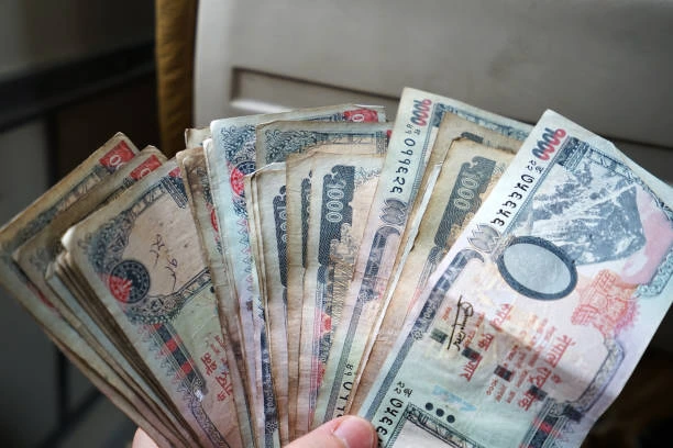 Nepali Currency - Note of 1000 Ruppes